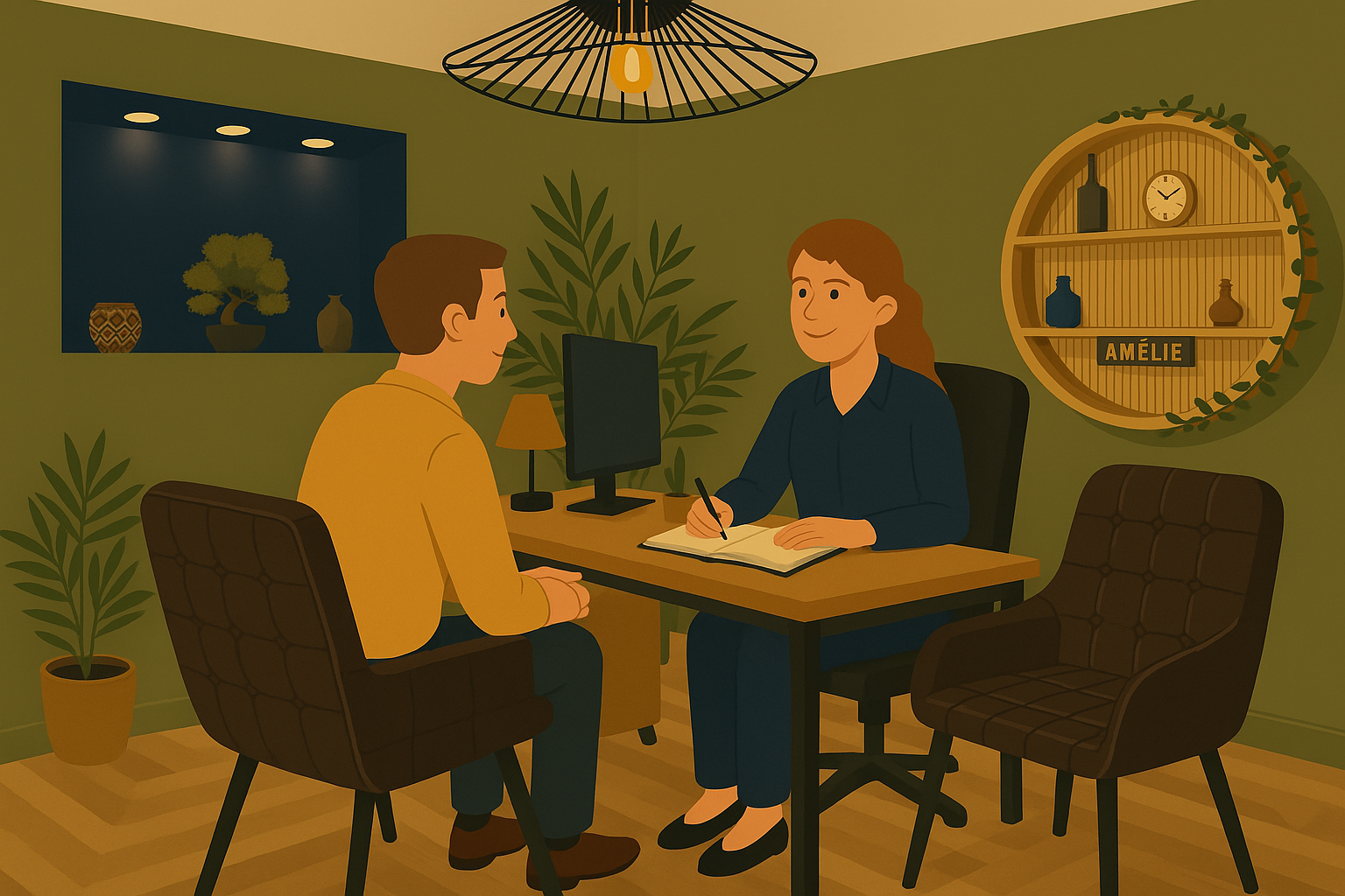 Illustration rôle et approche